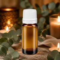 Kompakte 10ml Braunglasflasche mit weißem Originalitätsverschluss für Laboranwendungen geeignet