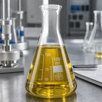 Laborkolben 100ml mit Enghals und Volumenmarkierung für wissenschaftliche Messungen und Analysen