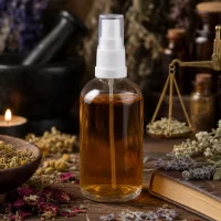 Sprühflasche aus Glas 100ml weiß befüllbar für Naturkosmetik ClearLine UT18