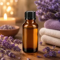20ml Braunglasflasche mit schwarzem Verschluss für Duftöle und Aromapflege