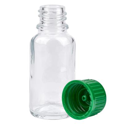 20ml Flasche 11mm Schraubverschluss grün Standard ClearLine UT18/20