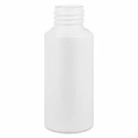 Weiße Apothekenflasche aus HDPE 30ml Füllvolumen mit standardisiertem Schraubverschluss-Gewinde