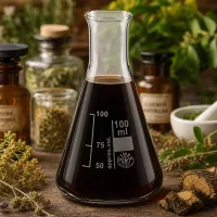 Kompakter Erlenmeyerkolben 100ml Enghals perfekt dimensioniert für kleine Ansätze und Analysen
