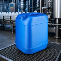 UN-geeigneter Transportkanister 20 Liter blau aus Polyethylen ohne Schraubverschluss
