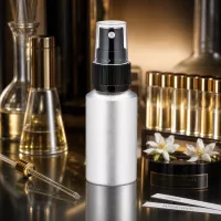 30ml Spray-Flasche aus Aluminium mit matter Finish für professionelle Beauty-Anwendungen