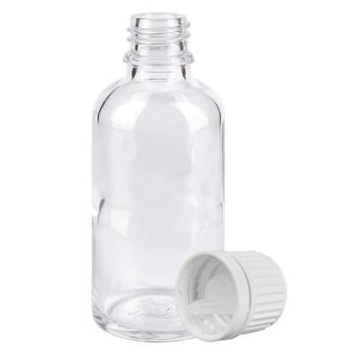 50ml Tropfflasche 0.7mm weiß Originalitätsverschluss ClearLine UT18/50