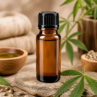 Kompakte 10ml ApoGlas Tropfflasche STD mit schwarzem Verschluss für Naturkosmetik und Öle