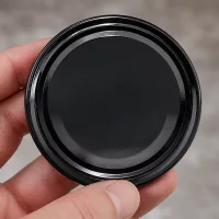 UNiTWIST TO82 schwarzer BioSeal Deckel BPA-NI Innenseite mit Dichtung für sichere Konservierung