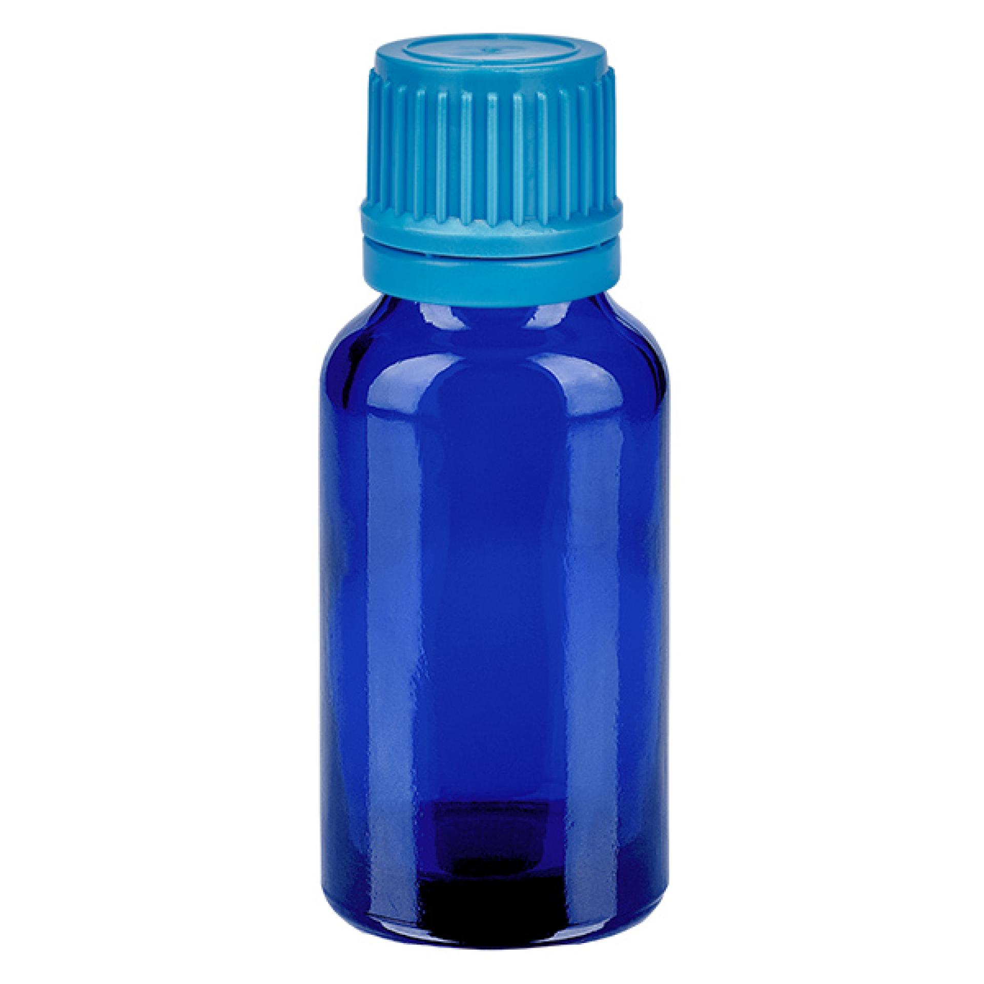 20ml Flasche 11mm Schraubverschluss blau Originalitätsverschluss BlueLine UT1...