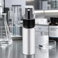 Nachfüllbare 20ml gebeizte Aluflasche mit Zerstäuber umweltfreundlich und wiederverwendbar