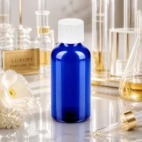Premium 50ml Glasflasche mit matter Oberfläche kombiniert Funktionalität und moderne Ästhetik