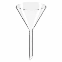 Hochwertiger Labortrichter aus Kalk-Soda-Glas 60mm Durchmesser mit ergonomischem Design