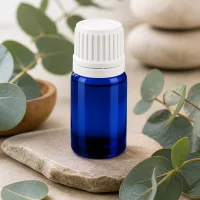 Vielseitige 5ml Tropfflasche für Labor Apotheke und Heilpraktiker mit weißem OV Verschluss