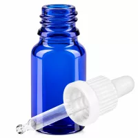 10ml Pipettenflasche weiß Originalitätsverschluss BlueLine UT18/10