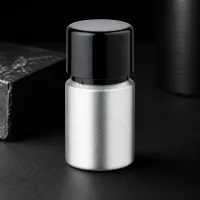 Präzisions-Aluflasche 10ml mit gebeizter Veredelung - optimale Lagerung für hochwertige Flüssigkeiten