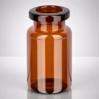 Durchsichtige Braunglas Vialflasche 5ml für pharmazeutische Abfüll und Lagerprozesse