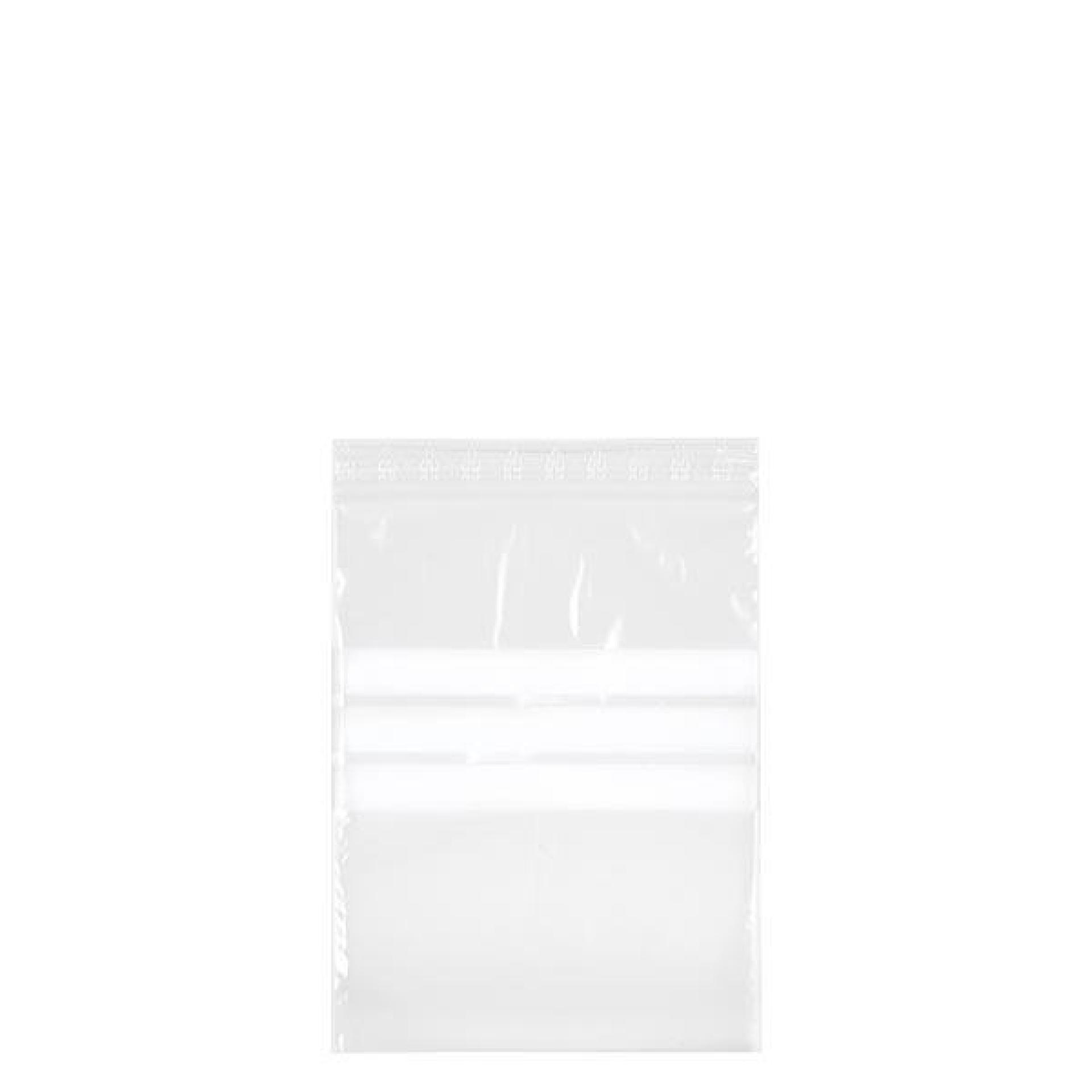 PolyZip mit Schreibfeld (100er Pack) 120x170mm/50μm