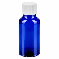 Laborqualität Glasflasche 20ml blau für Aromatherapie Tinkturen und pharmazeutische Anwendungen
