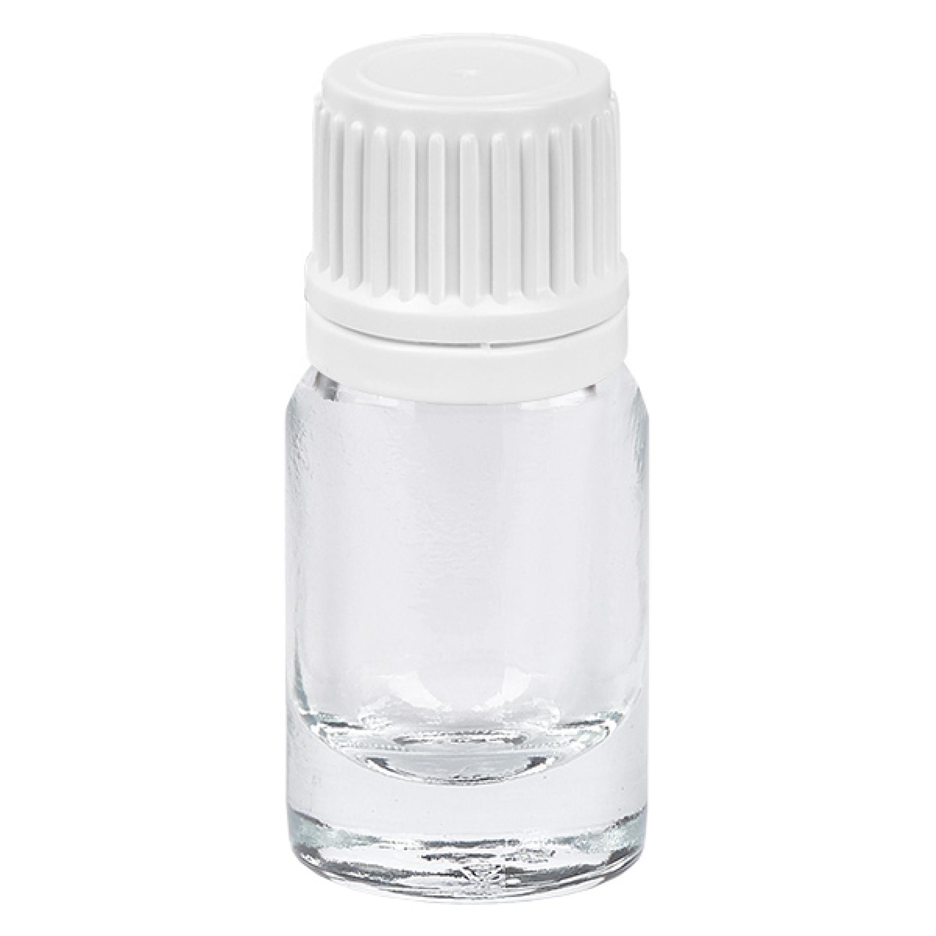 5ml Tropfflasche 0.7mm weiß Originalitätsverschluss ClearLine UT18/5