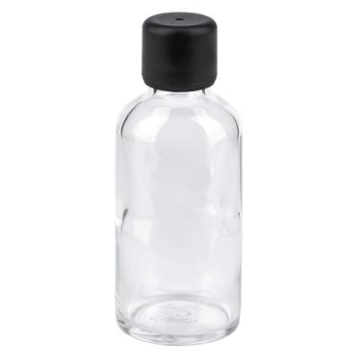 50ml Flasche 6mm Schraubverschluss schwarz Standard ClearLine UT18/50