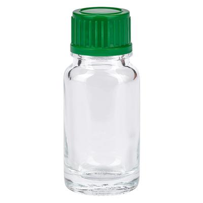 10ml Flasche 11mm Schraubverschluss grün Standard ClearLine UT18/10