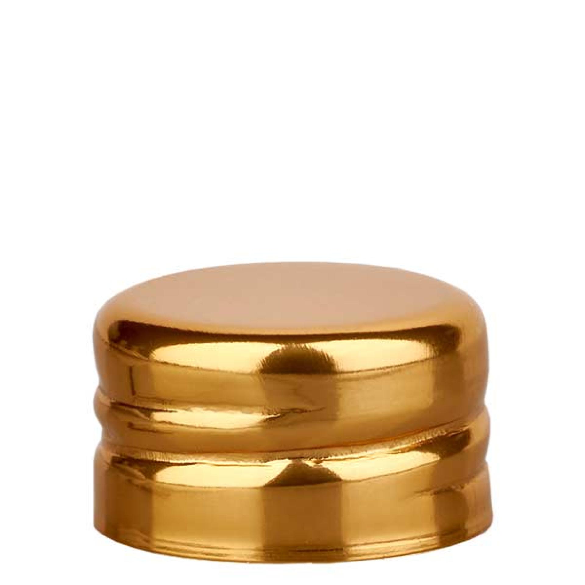 Metall Schraubverschluss gold 13mm UNiTWIST