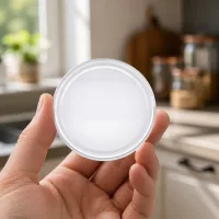 UNiTWIST TO82 BasicSeal Deckel 82mm weiß glatte Oberfläche ohne Aufdruck Küche