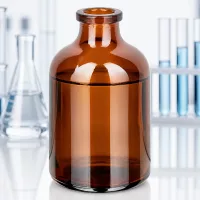 UV-schützendes Braunglas Vial 50ml für lichtempfindliche Injektionslösungen und Lyophilisate
