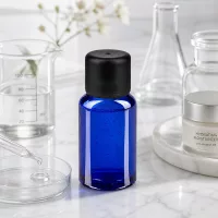 10ml Flasche 6mm Schraubverschluss schwarz Standard BlueLine UT18/10