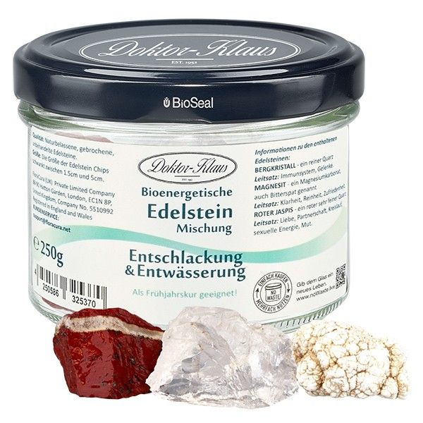 Entschlackung Natur Edelsteine Doktor-Kl. noWaste