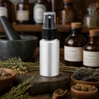 Robuste 30ml Sprayflasche aus Aluminium mit langlebigem Pumpzerstäuber