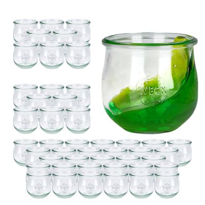 48er Set Weck Gläser 370ml Tulpenglas