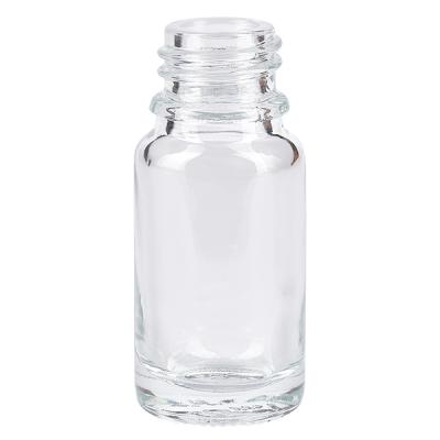 10ml Glasflasche für Pharmazie und Labor ClearLine DIN18 klar und hochwertig