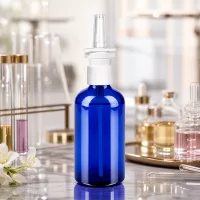 Mundgeblasene 100ml Nasensprayflasche mit glatter Oberfläche für optimale Reinigung und Sterilisation
