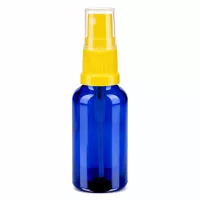 30ml Zerstäuberflasche in leuchtendem Blau mit UV-Schutz für lichtempfindliche Substanzen