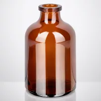 Sterile Injektionsflasche Braunglas 50ml für Veterinär- und Humanmedizin geeignet