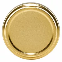 UNiTWIST Twist-Off-Deckel 82mm gold BPA-frei BioSeal für Marmelade und Eingemachtes