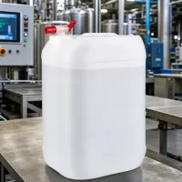 Stapelbarer Flüssigkeitskanister 25 Liter mit Entnahmehahn für Betriebe