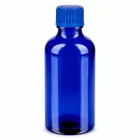 Pharmazeutische 50ml Blauflasche mit Tropfverschluss für medizinische Anwendungen