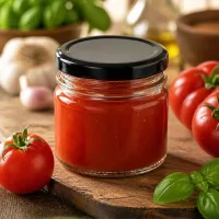 UNiTWIST Portionsglas 33ml mit schwarzem Deckel perfekt für Pastasauce und Pesto