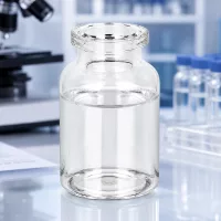 Hochwertige Glasflasche 10ml für pharmazeutische Injektionslösungen mit optisch reinem Klarglas