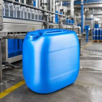 Lichtundurchlässiger blauer Kunststoffkanister 30 L ohne Verschluss für Außeneinsatz