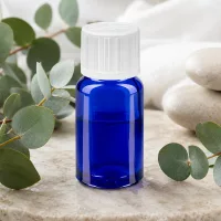 10ml Flasche 11mm Schraubverschluss weiß Standard Kindersicherung BlueLine UT18/10