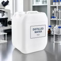 Robuster 5L Kanister aus Kunststoff ohne Verschluss für Wasser und Chemikalien