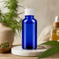 Handliche 30ml Glasflasche in Standardgröße für Naturheilkunde und Homöopathie