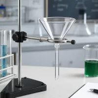 Qualitäts-Glastrichter mit standardisierter 60mm Öffnung für reproduzierbare Versuchsergebnisse