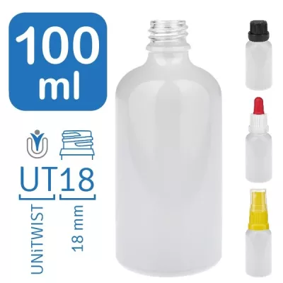 100ml WhiteLine Apothekerflaschen UT18