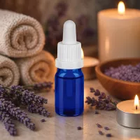 5ml Pipettenflasche aus robustem Glas mit auslaufsicherem Verschluss für mobile Anwendung